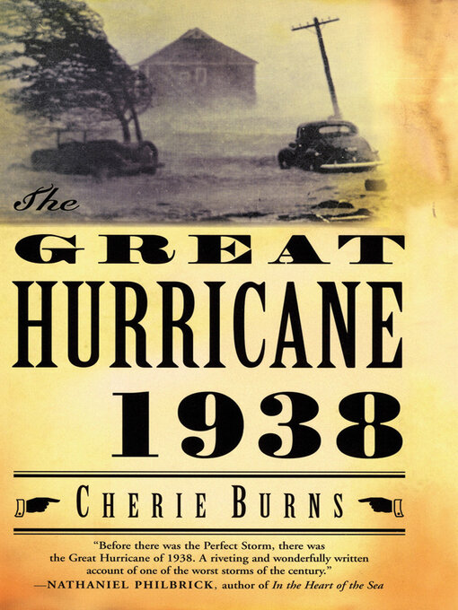 Title details for The Great Hurricane, 1938 by Cherie Burns - Wait list